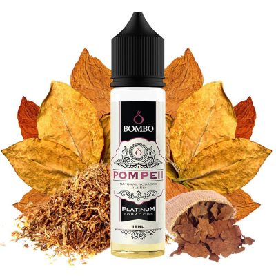 Bombo Platinum Tobaccos Pompei Flavor Shots 15ml/60ml
